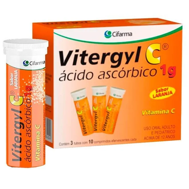 VITERGYL C 1G C/30CP (CFE)