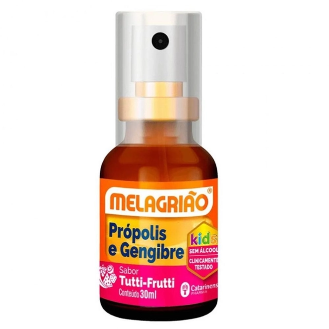 Própolis e Gengibre Melagrião Kids Tutti Fruti Spray 30ml