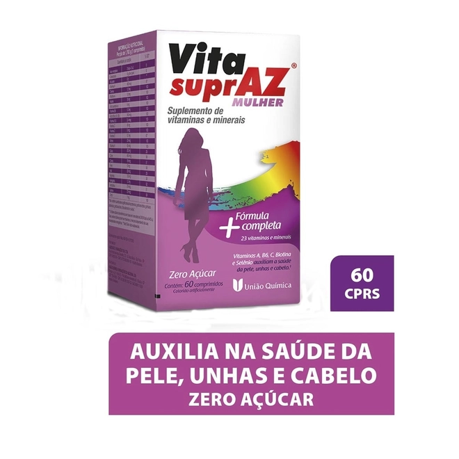 Vita Supraz Mulher Com 60 Comprimidos