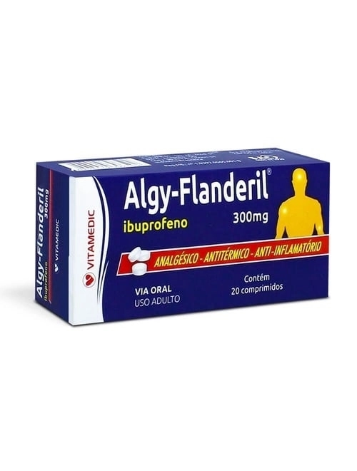 Algy Flanderil 300Mg Vitamedic 20 Comprimidos