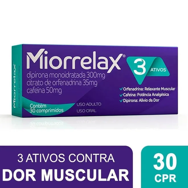Miorrelax 30 Comprimidos - NEO QUIMICA