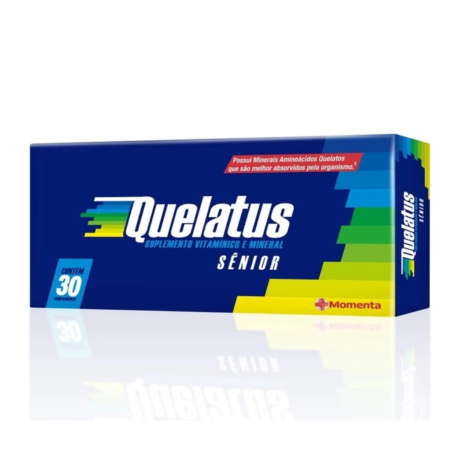 Quelatus Sênior 30 comprimidos - MOMENTA FARMA