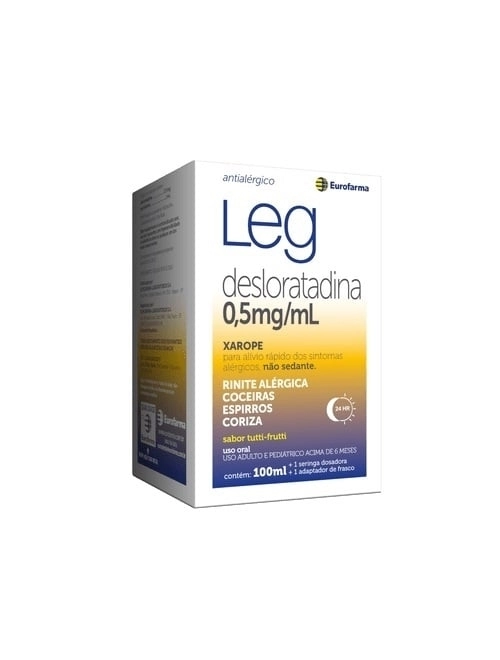 Leg Desloratadina 0,5mg Xarope 100ml