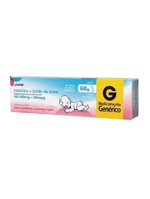 NISTATINA+OXIDO DE ZINCO POM 60G(PHG)