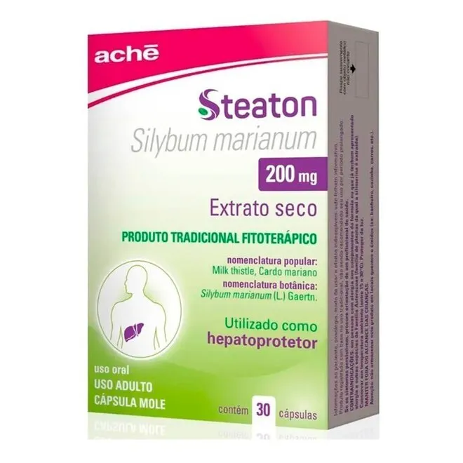 Steaton 200mg 30 Cápsulas - ACHÉ - MELCON
