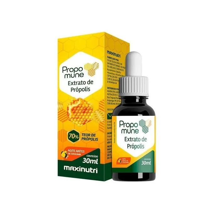 Extrato Própolis Propomune 70% Maxinutri 30Ml