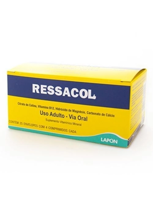 RESSACOL 700MG 4CP (LPN)