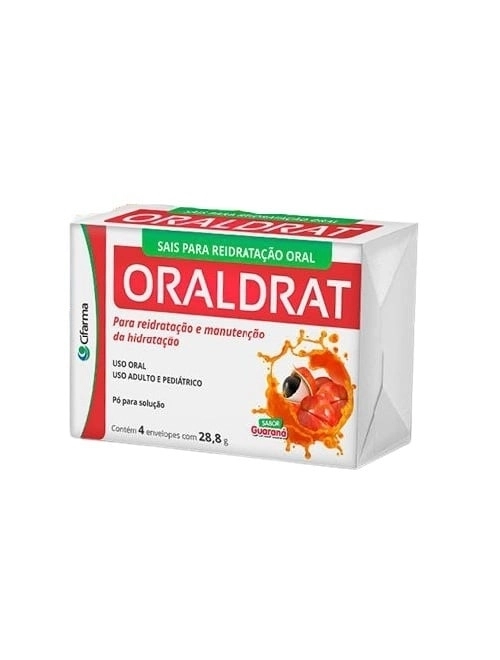 Oraldrat 3,5g + 1,5g + 2,9g + 20g 4 Envelopes - CIMED