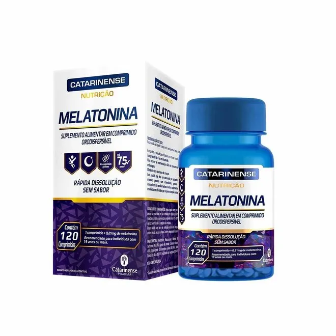 Melatonina Nutrição 120Comprimidos - CATARINENSE