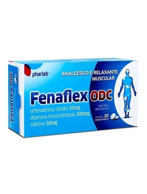 Fenaflex Odc 35+300+50Mg Pharlab 20 Comprimidos