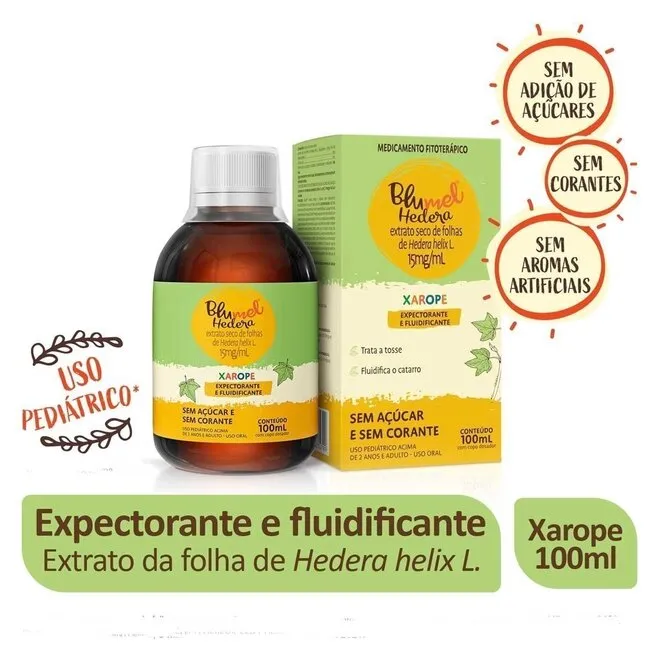 Blumel Xarope 15mg 100ml - HEDERA