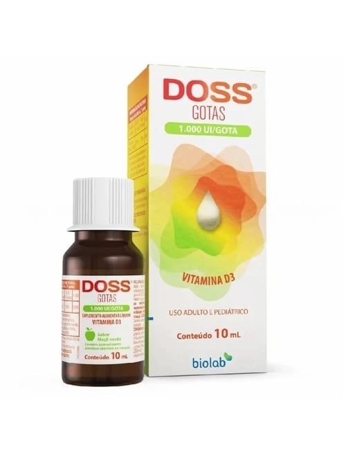 Vitamina D Doss Colecalciferol 50.000 UI 8 cápsulas
