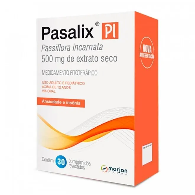 Pasalix PI 500mg 30 Comprimidos - MARJAN