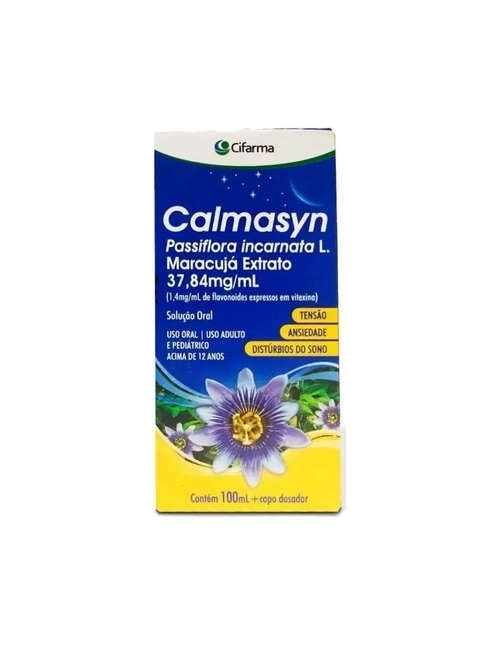 Calmasyn 37,84mg/ml solução 100ml - CIFARMA