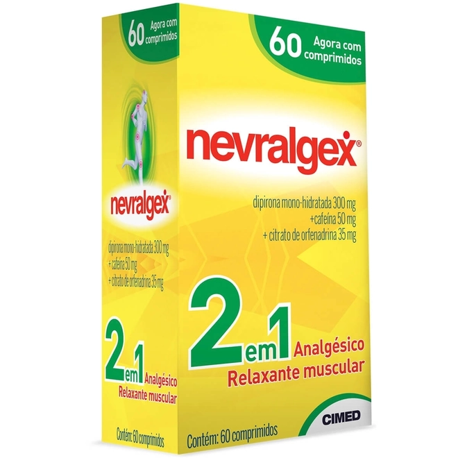 Nevralgex Com 60 Comprimidos