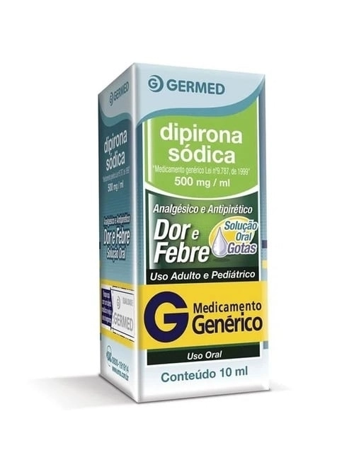 Dipirona Monoidratada 500mg/ml 10ml - GERMED