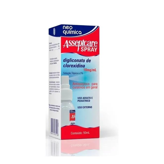 Asseptcare 10ml solução Topica 50ml - NEO QUIMICA