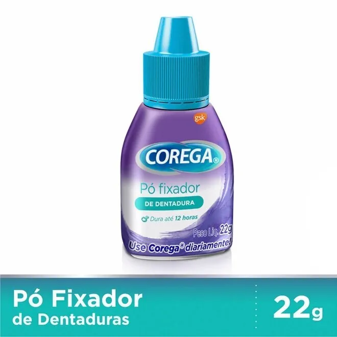 Corega Em Pó Low Cost Com 22g
