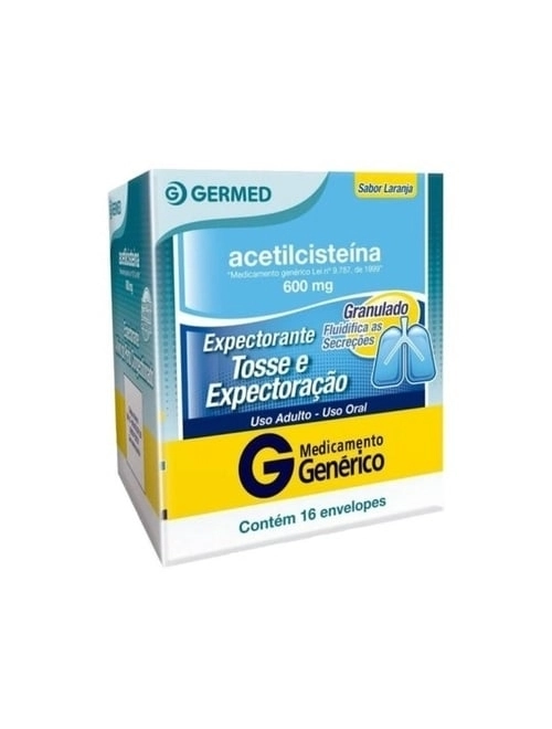 Acetilcisteína Xarope Pediátrico 120ml