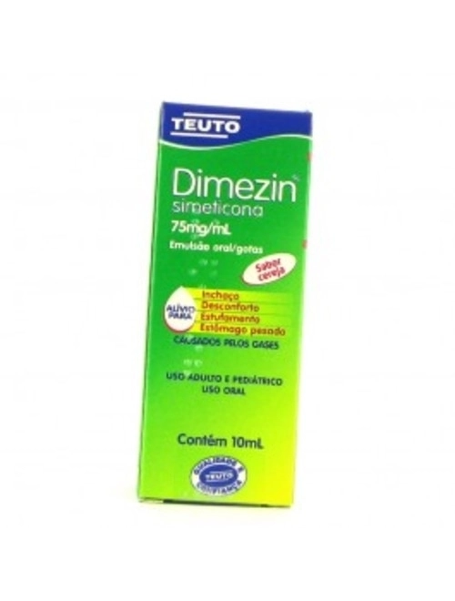 Dimezin Max 125Mg Com 10 Capsulas