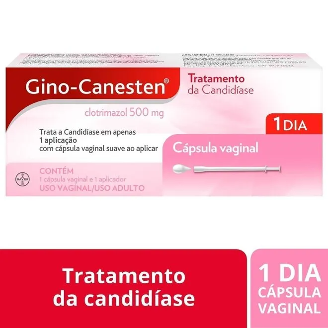 GINO-CANESTEN 500MG C/ 1CAP(BYO)