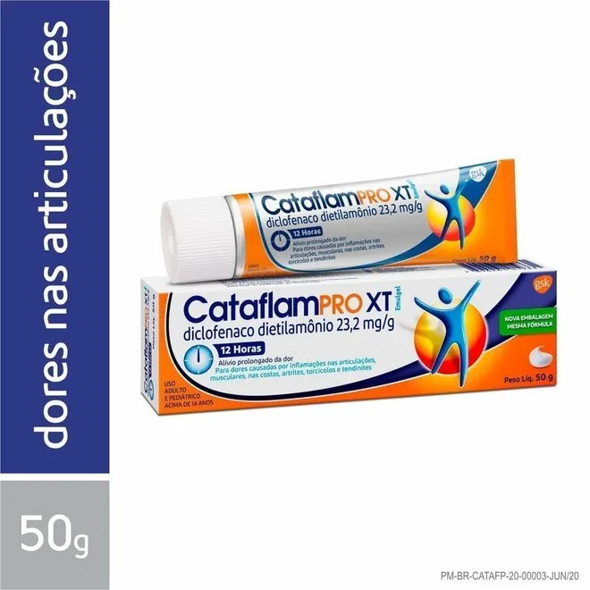 Cataflampro XT Emulgel 50g - HALEON GSK