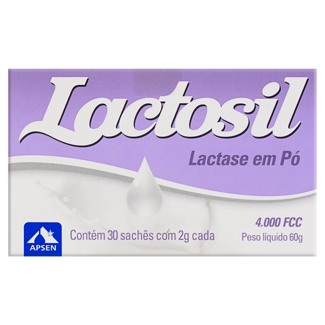 Lactosil 4.000Fcc 30 Sachês 2g - APSEN
