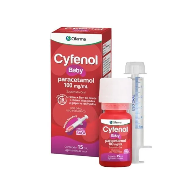 Cyfenol Baby 100mg/mL 15ml - CIFARMA
