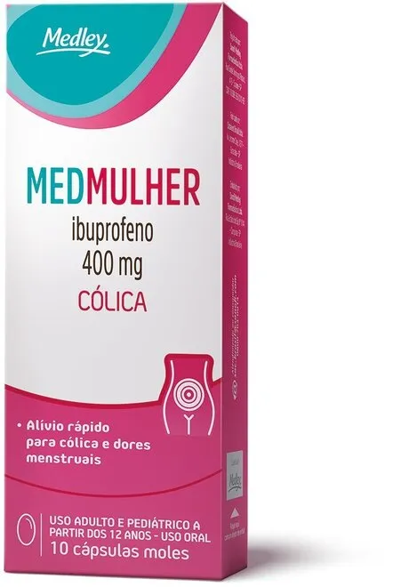 MEDMULHER 400MG 10CAPS GEL (MDF)