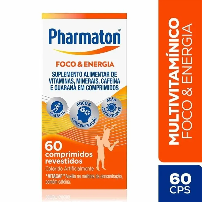 Pharmaton Energy com 60 Comprimidos