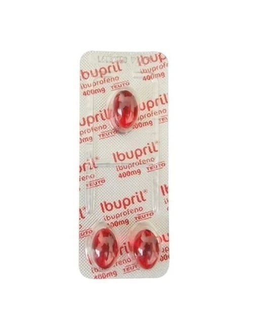 IBUPRIL 400MG GEL 3CAPS (TEU)