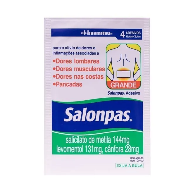 Salonpas Adesivo G 1 Envelope com 4 Unidades
