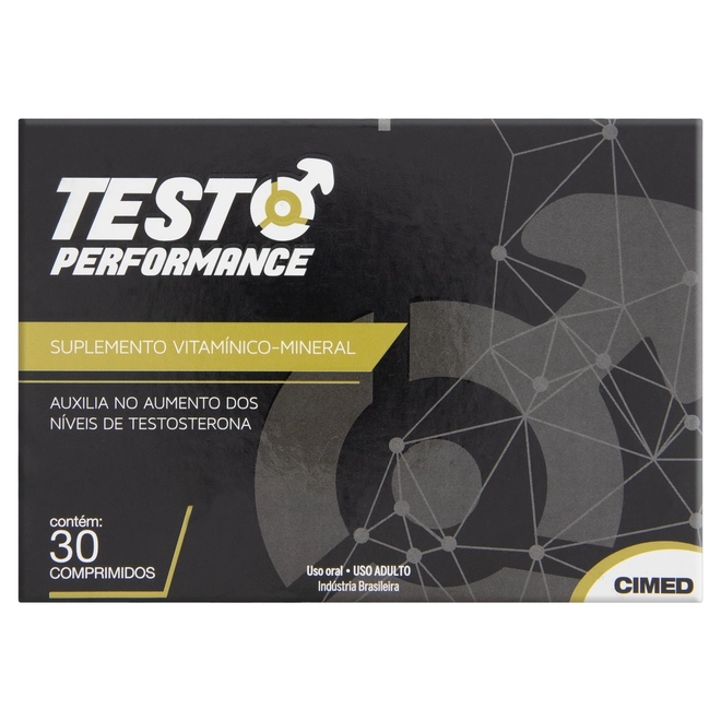 Suplemento Lavitan Testo Performance 30 Comprimidos