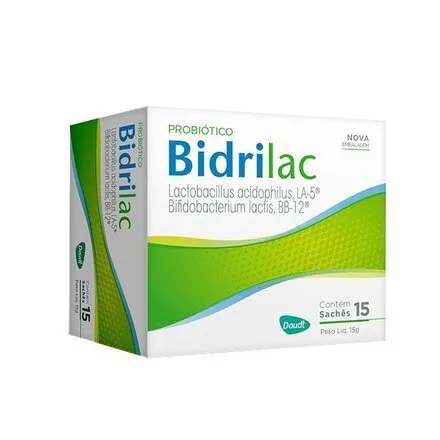 Bidrilac15 Sachês - Probióticos - DAUDT