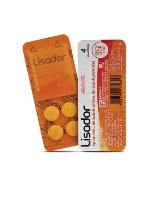 LISADOR 500MG C/4CP (FAO)