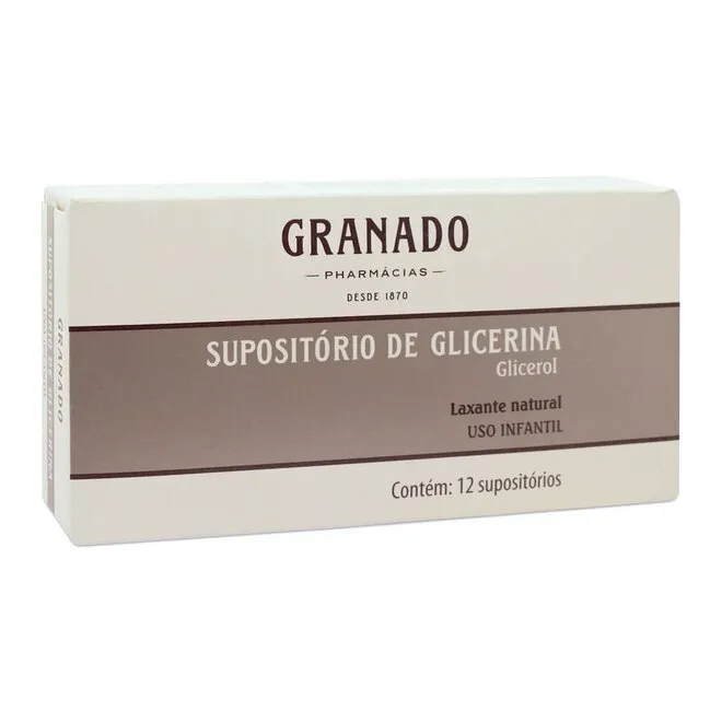 SUPOSITORIO DE GLICERINA INF 12UNID(GRA)