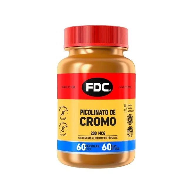 PICOLINATO CROMO FDC 200MG 60CAPS(FDC)