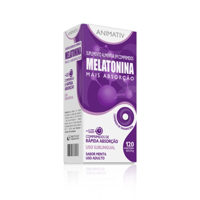 Animativ Melatonina C/120Comprimidos