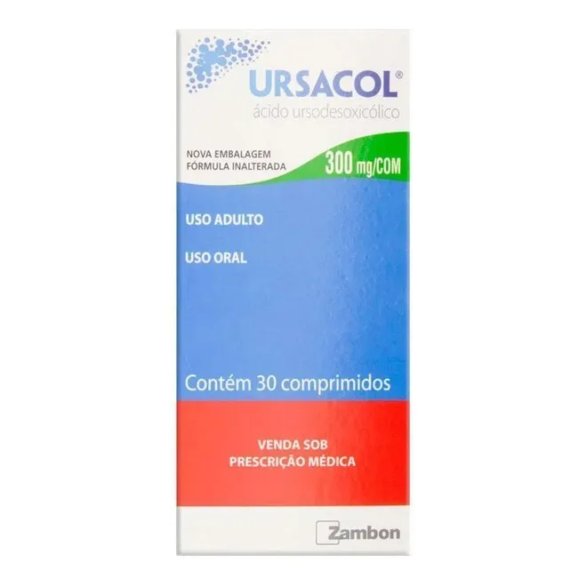 URSACOL 300MG 30 COMPRIMIDOS