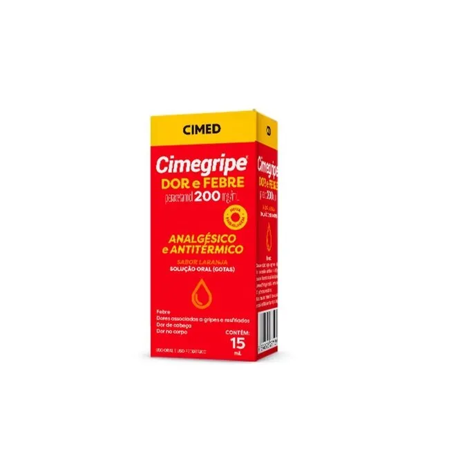Cimegripe Dor E Febre 200Mg Cimed Com 15Ml