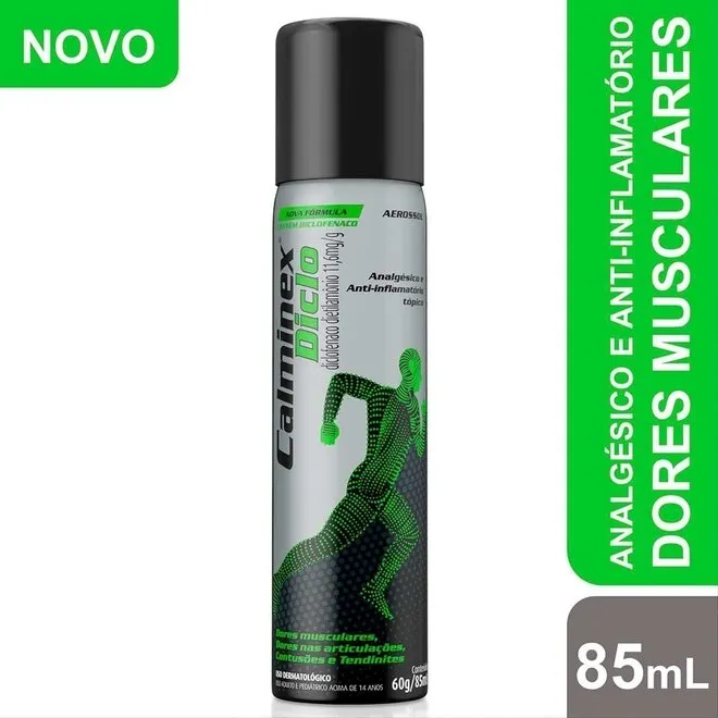 Calminex Diclo Aerossol 85ml - CALMINEX DICLO