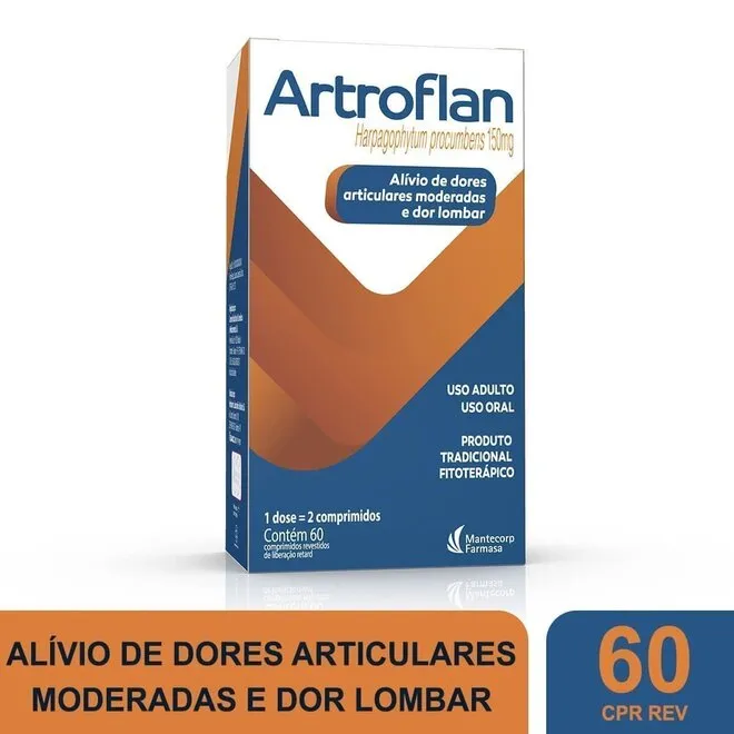 Artroflan 150mg 60 Comprimidos - MANTECCORP