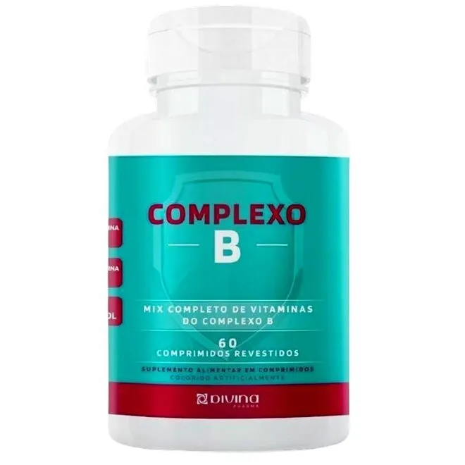 Complexo B 60 Comprimidos Divina Pharma