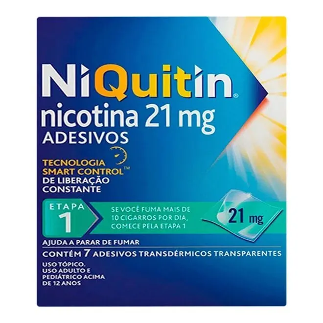 NIQUITIN 21MG C/7ADES(GKO)