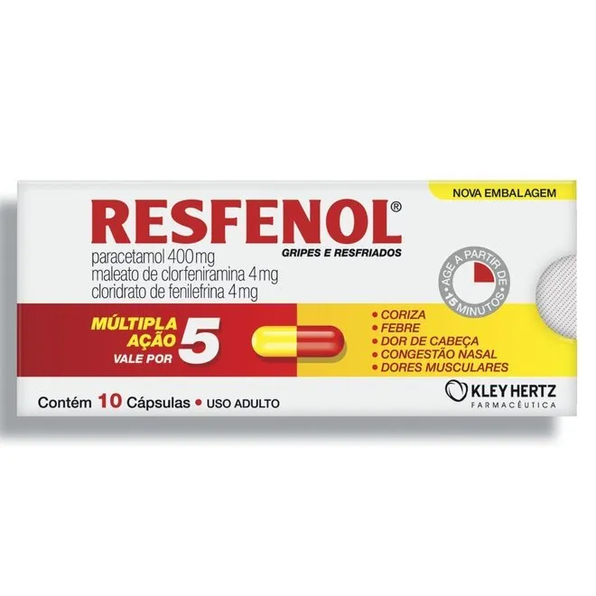 RESFENOL C/10CP (HTZ)