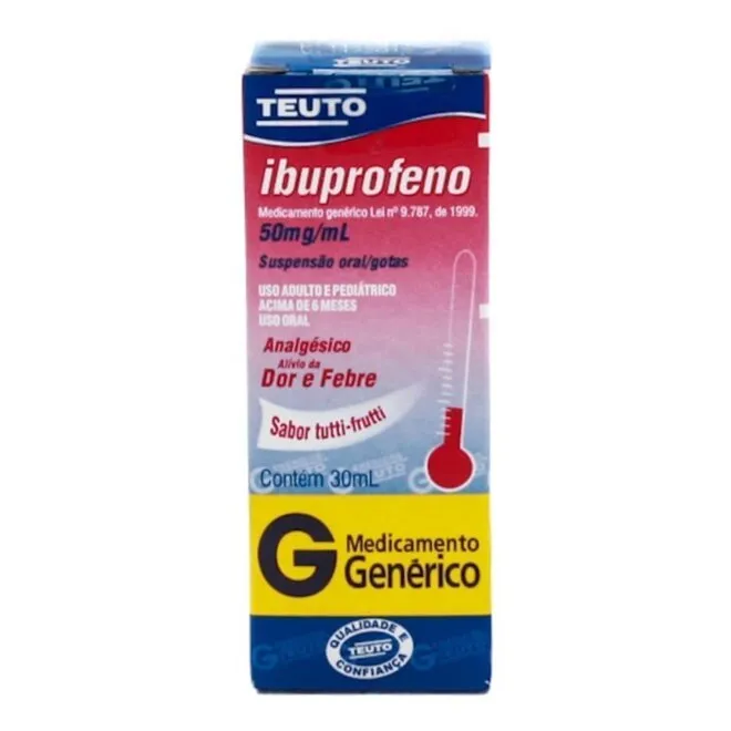 Ibuprofeno 50mg/ml 30ml