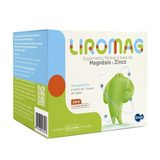 Liromag 50+2mg 30 Saches - EMS