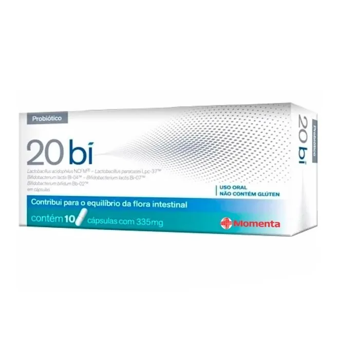 Regulador Intestinal 20BI 10 cápsulas - EUROFARMA