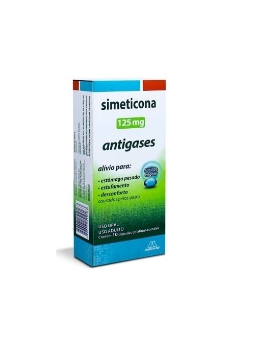 Simeticona 125Mg Multilab Caixa 10 Capsulas