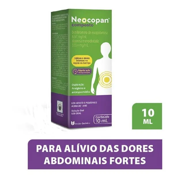 Neocopan Composto 6,67+333,4Mg/Ml Neo Química Frasco 10Ml